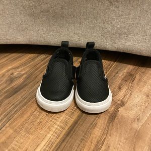 Vans toddler boys leather sneakers size 4